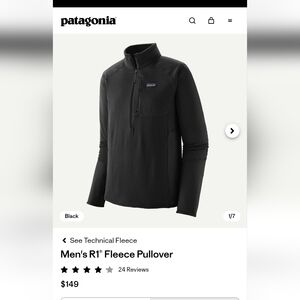 Patagonia Men's R1 Fleece Pullover